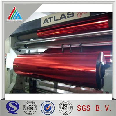 6-150mic Sợi kim loại PET Film